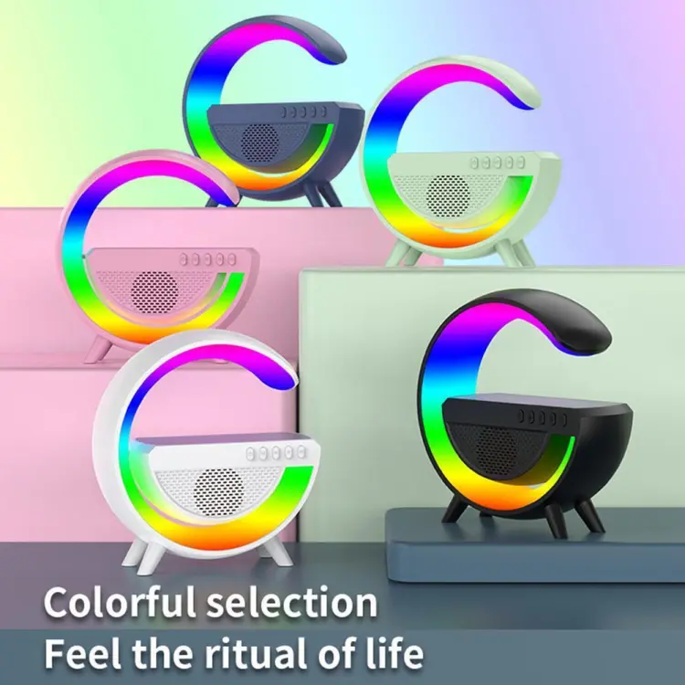4 in 1 Speaker Google Lamp with 6 RGB modes