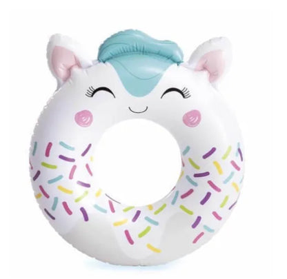 INTEX 33"x30" Cute Animal  Kids Swimming Ring Tube - Assortment