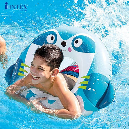 INTEX 33"x30" Cute Animal  Kids Swimming Ring Tube - Assortment