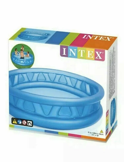 INTEX Kids Soft Side Swimming Pool 74"x18"